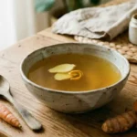 Bouillon Clarifié Or Jaune (Gingembre & Curcuma)